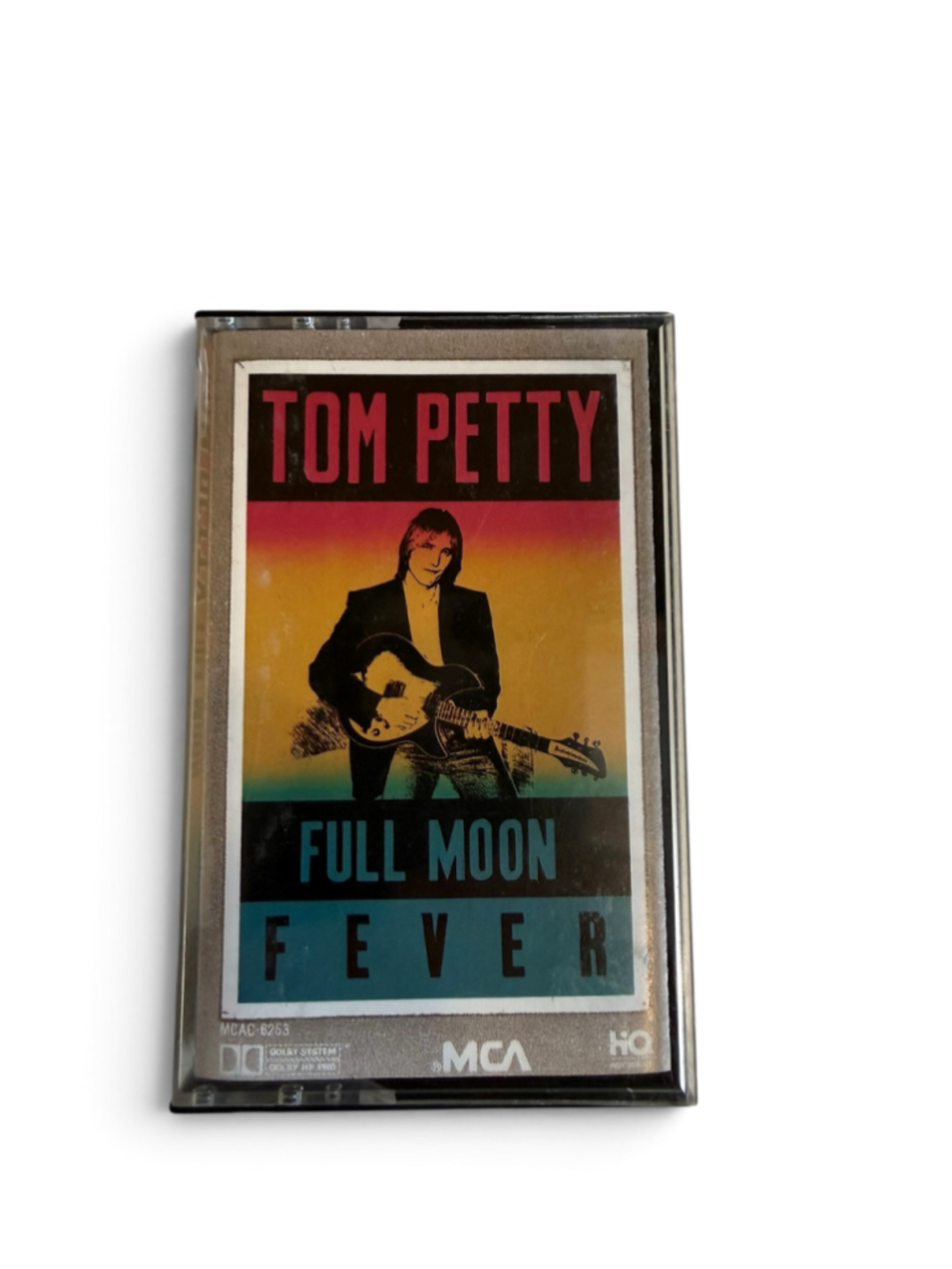 Tom Petty Full Moon Fever Cassette 1989 MCA MCAC-6253 w/ Foldout J-Card Vintage